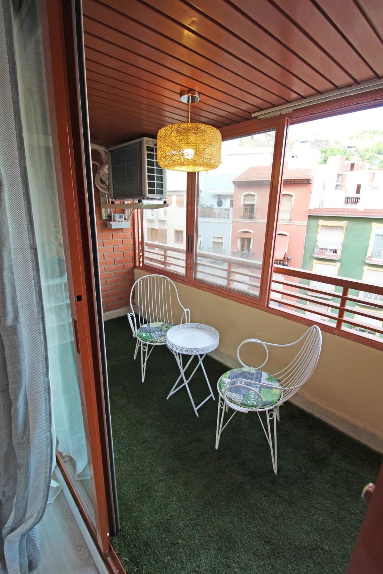 Castle Views. Terrace. Design Style. Ac. Wifi. Refurbished. Supercentric. Apartment Аликанте Екстериор снимка
